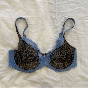 Freya Leopard Underwire Plunge Balcony Bra
